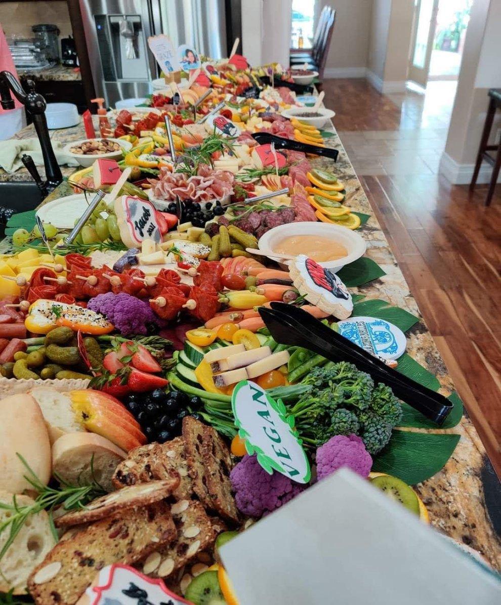 Luxury Grazing Tables (Good for 20+ guests with no upper limit)