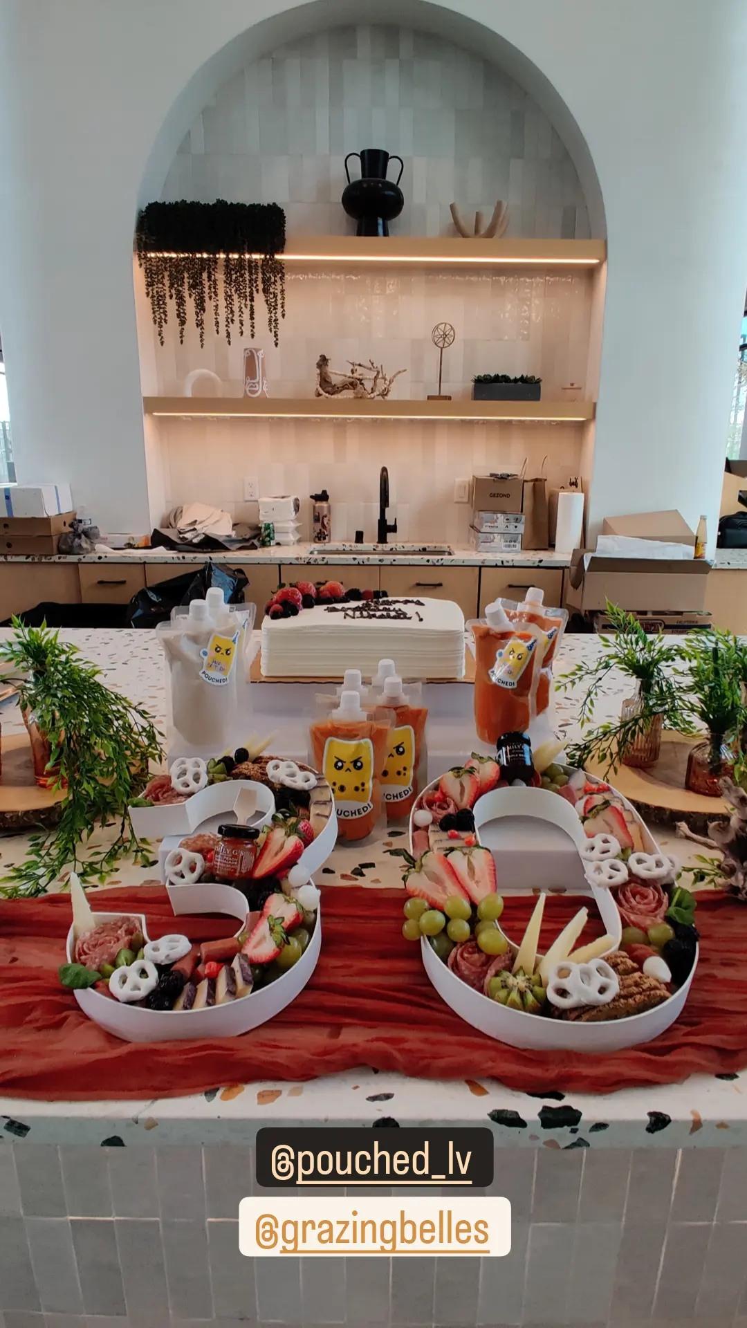 Number and Letter Charcuterie ($90/letter or number)