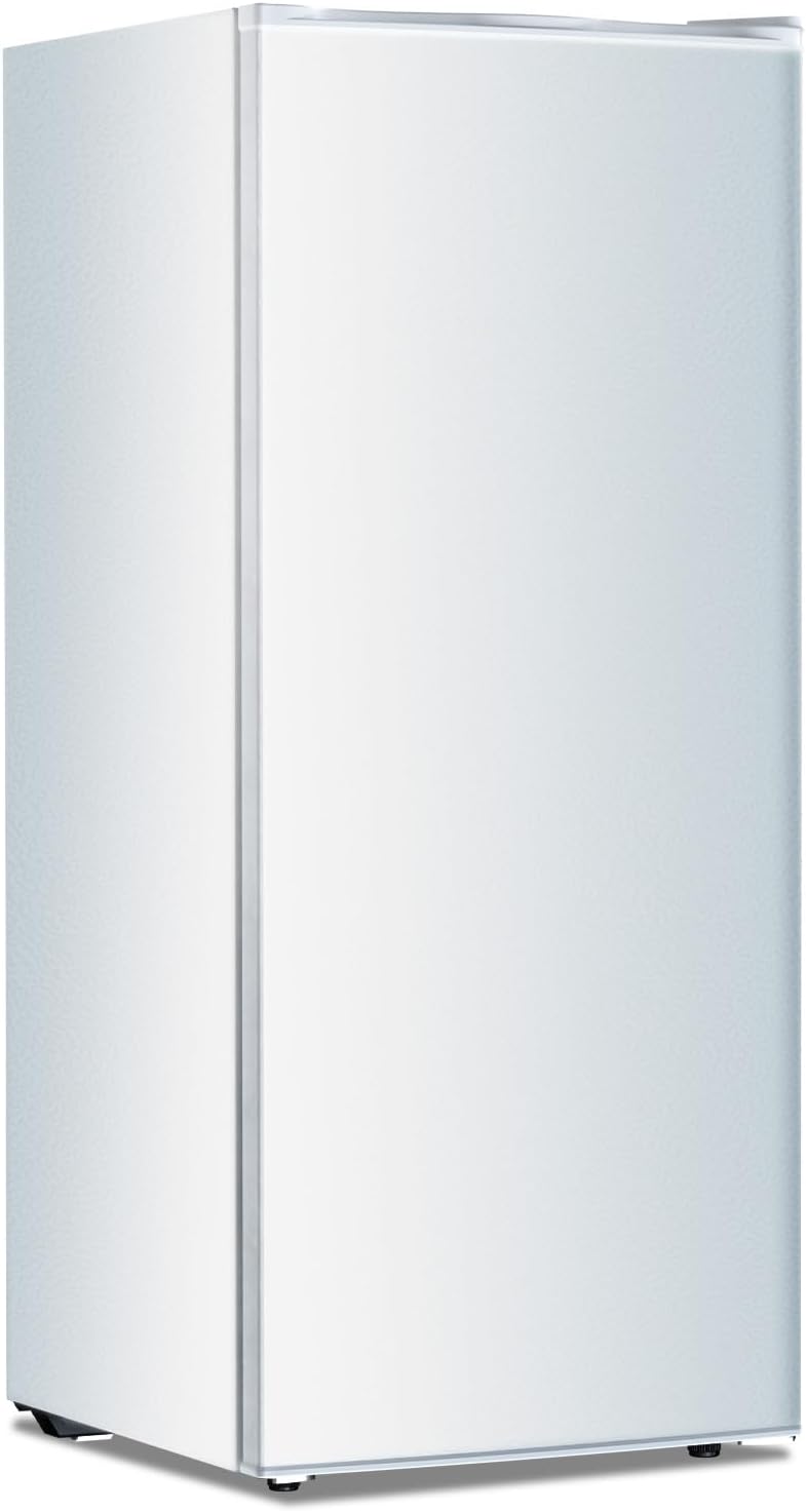 Kismile Upright Freezer, 6.0 Cu.ft Deep Freezer D58165-WHITE - Grazingbelles