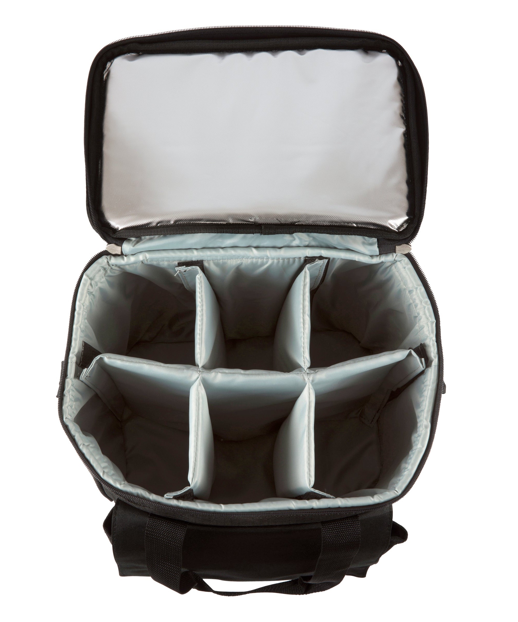 Cellar 6-Bottle Wine Carrier & Cooler Tote with Trolley