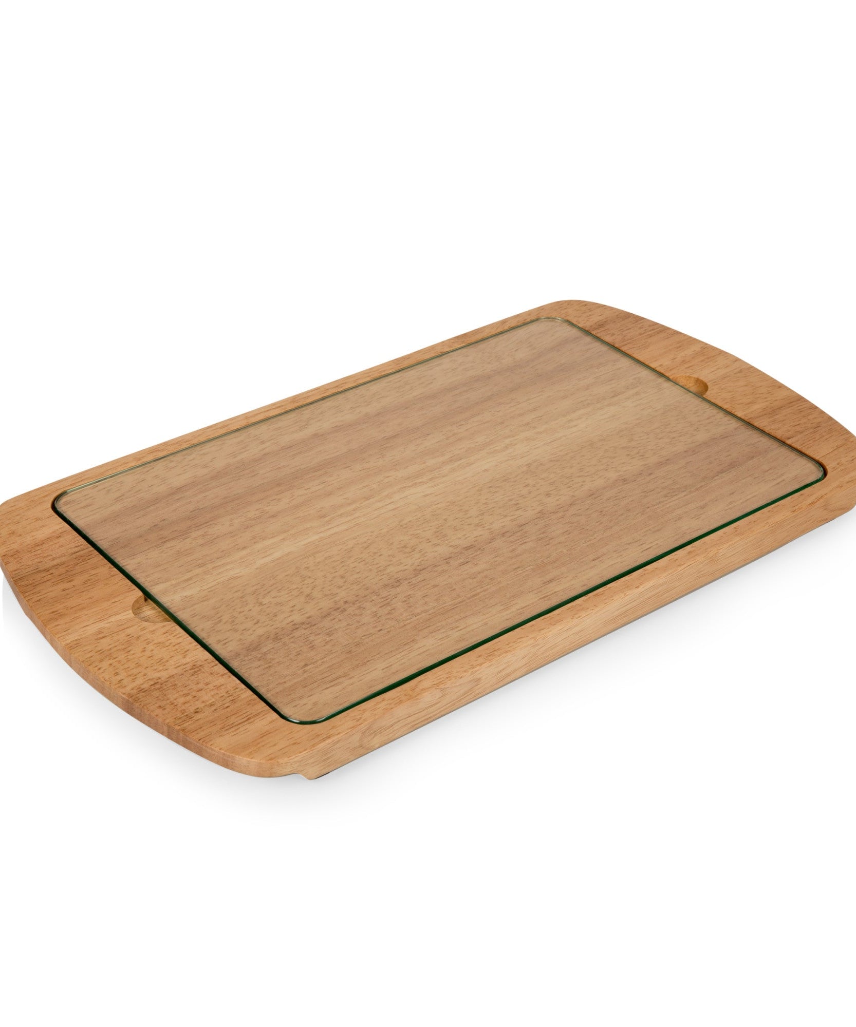 Billboard Glass Top Serving Tray