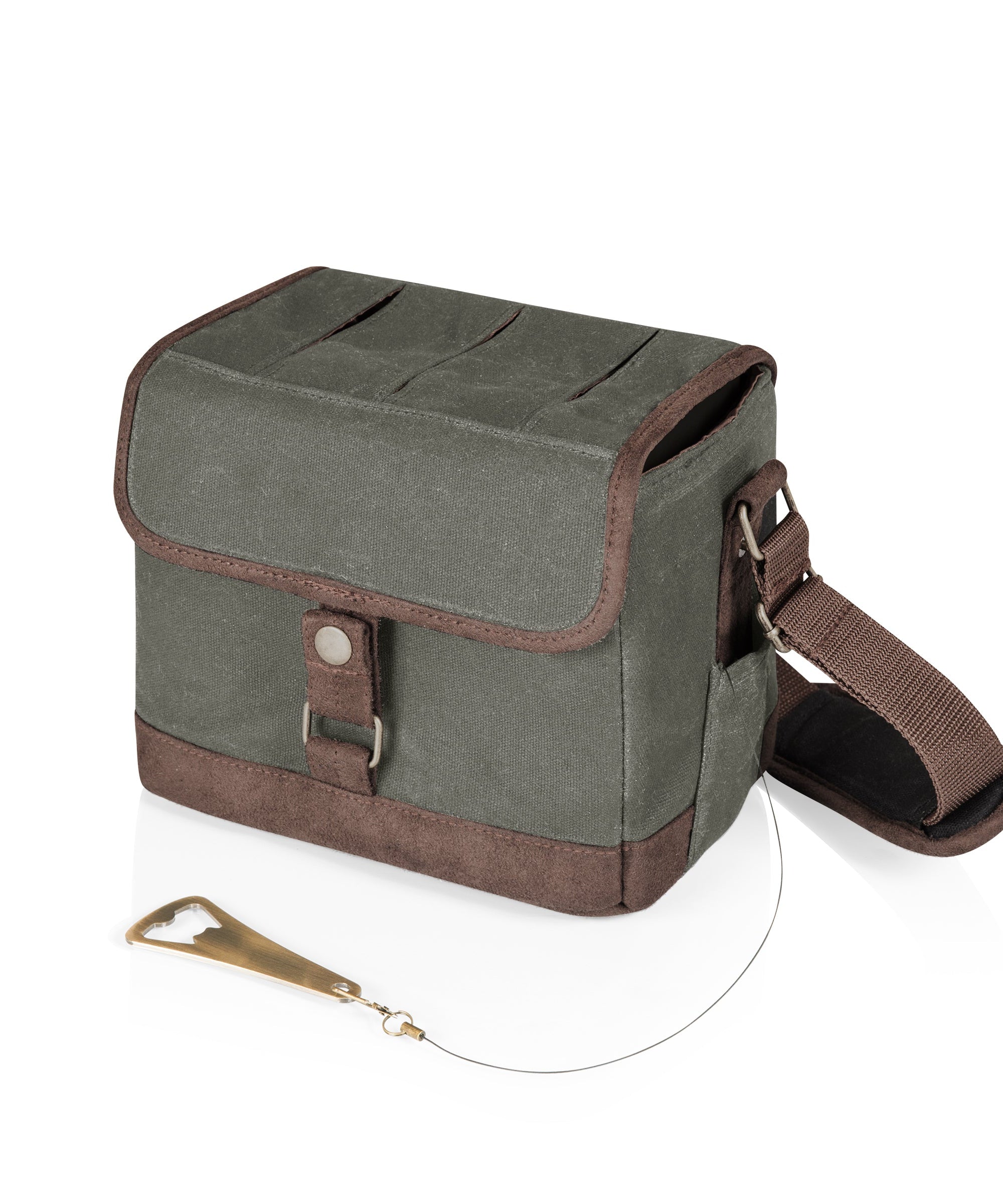 Beer Caddy Cooler Tote with Opener