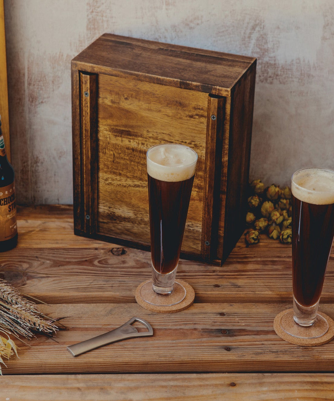 Pilsner Beer Glass Gift Set