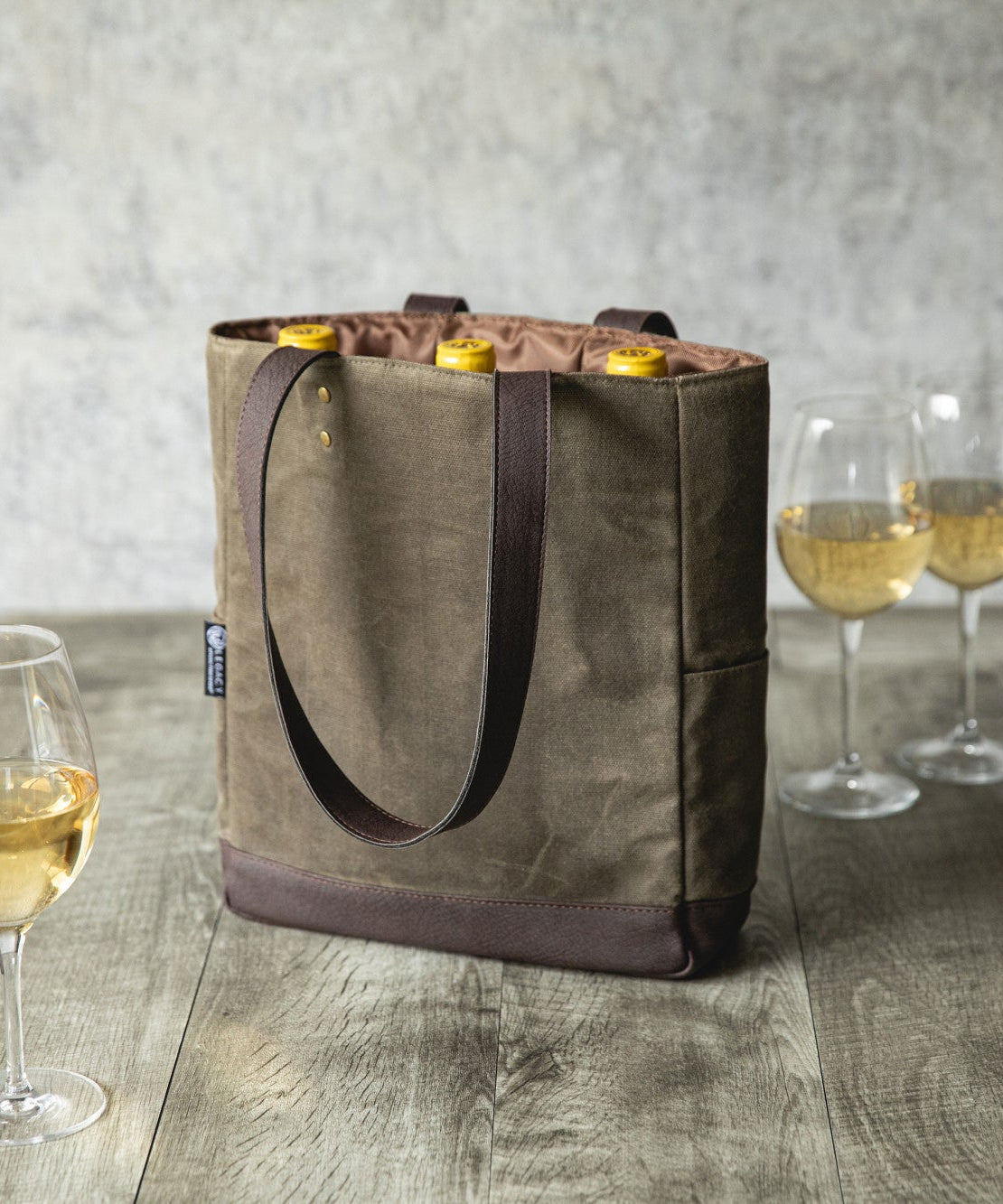 3 Bottle Insulated Wine Cooler Bag