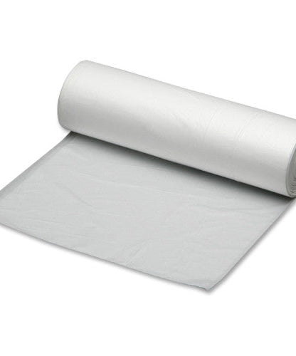 AbilityOne 8105015574983, SKILCRAFT High Density (HDPE) Coreless Roll Can LinersNatural, 33 gal, 12 microns, 33" x 40", Natural, 250/Box - Grazingbelles