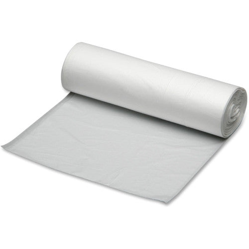 AbilityOne 8105015574983, SKILCRAFT High Density (HDPE) Coreless Roll Can LinersNatural, 33 gal, 12 microns, 33" x 40", Natural, 250/Box - Grazingbelles