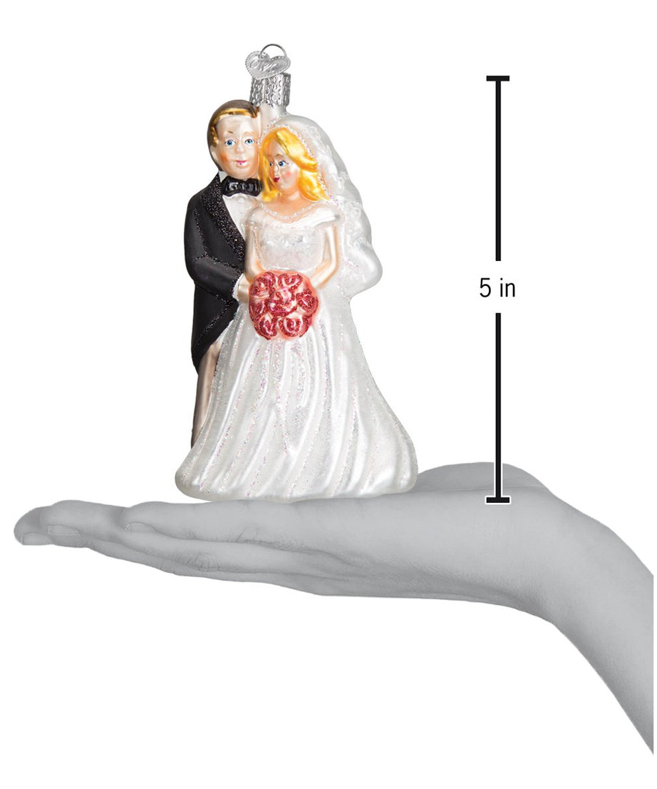 Bridal Couple Ornament - Grazingbelles