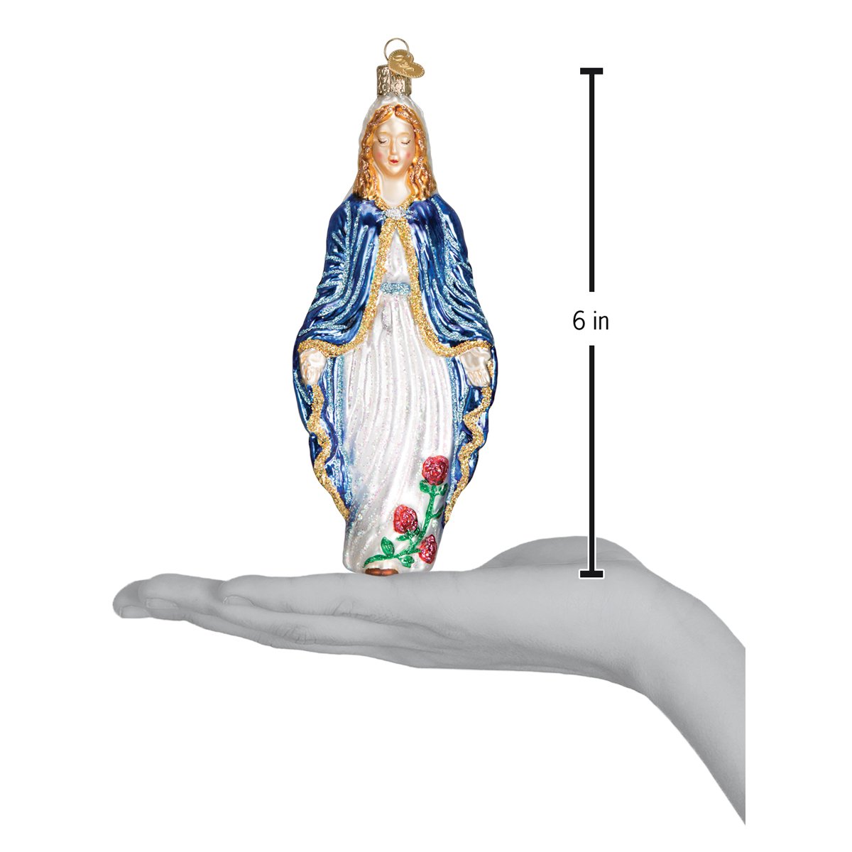 Virgin Mary Ornament - Grazingbelles