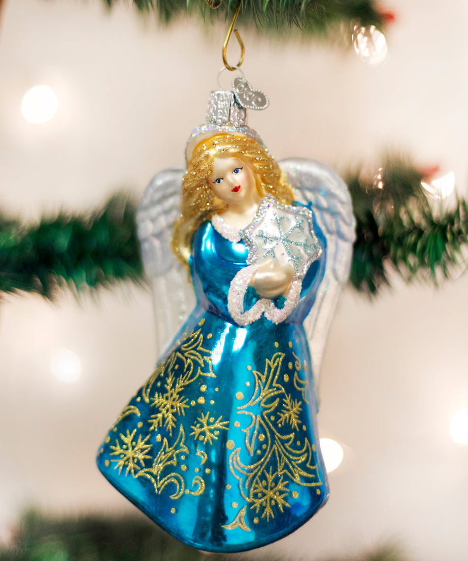 Glistening Snowflake Angel - Grazingbelles