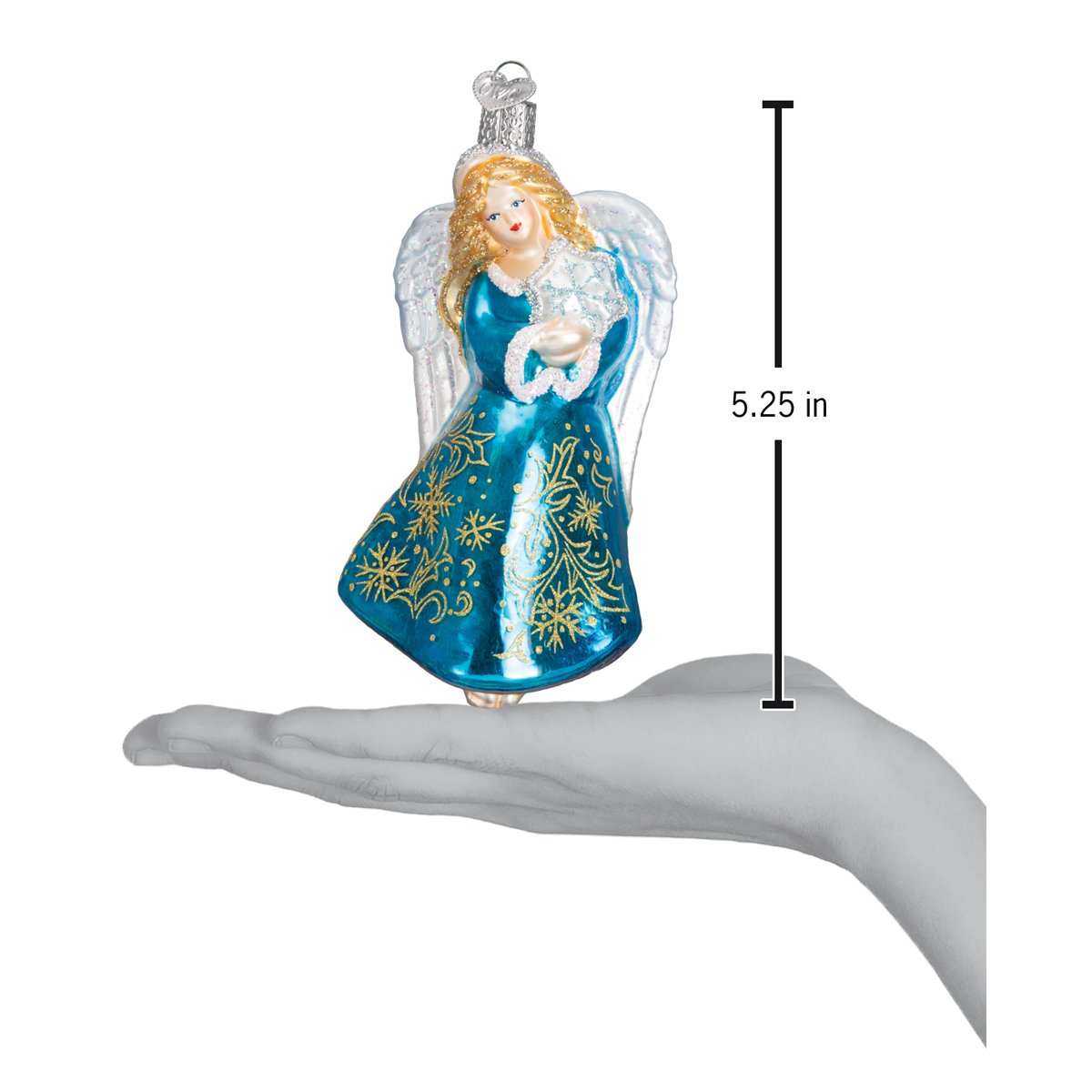 Glistening Snowflake Angel - Grazingbelles