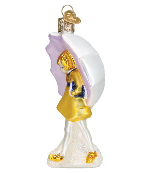 Morton Umbrella Girl Ornament