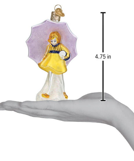Morton Umbrella Girl Ornament