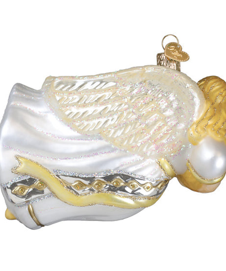 Angel With Heart Ornament