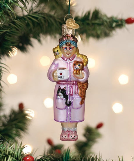 Cat Lady Ornament