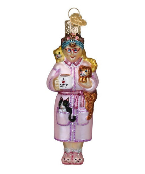 Cat Lady Ornament