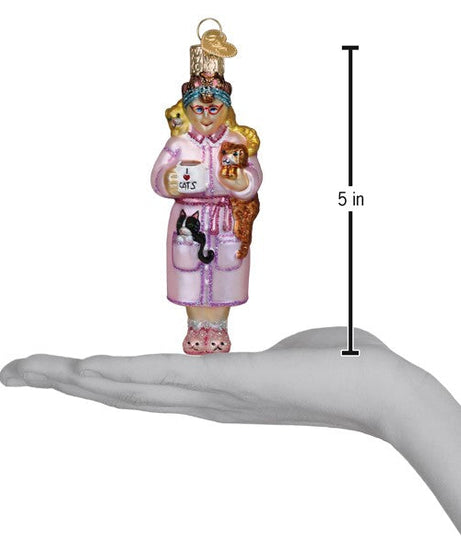 Cat Lady Ornament