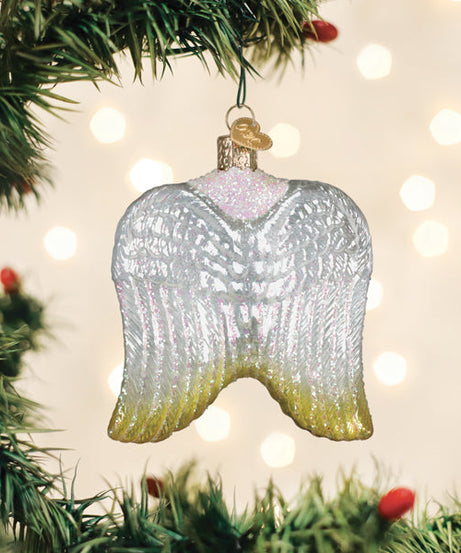 Sterling Angel Wings Ornament