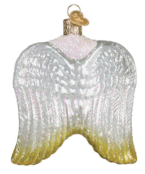 Sterling Angel Wings Ornament