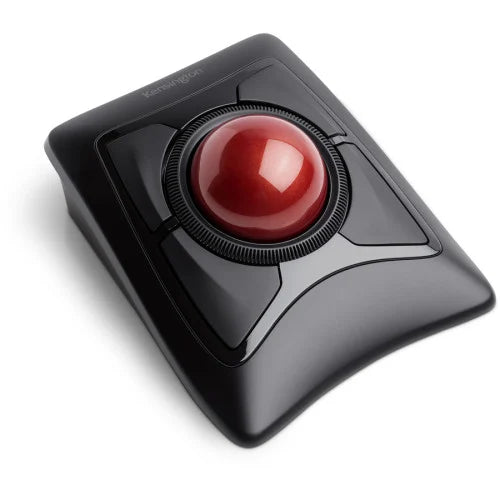 Kensington Expert Mouse® Wireless Trackball DiamondEye - Wireless - Bluetooth/Radio Frequency - Black - USB - Scroll Ring - 4 Button(s) - Symmetrical - 1 Each (72359) - Grazingbelles