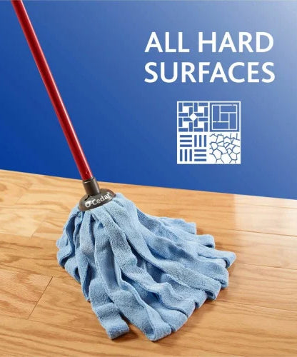 O-Cedar Microfiber Cloth Mop MicroFiber Head - Absorbent, Soft, Machine Washable, Reusable, Refillable - Multi - 1 Each (133582)