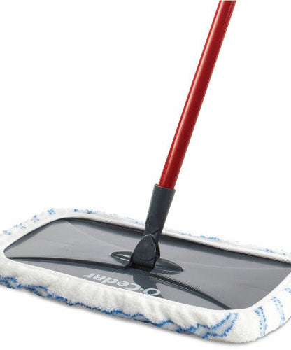 O-Cedar Hardwood Floor 'N More Microfiber Mop MicroFiber Head - Reusable, Scrubber Strip, Machine Washable - Multi - 1 Each (168120)