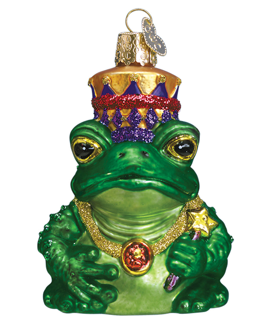Frog King Ornament