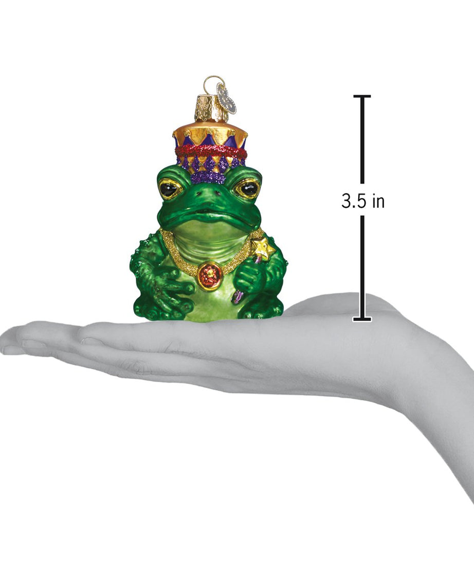 Frog King Ornament