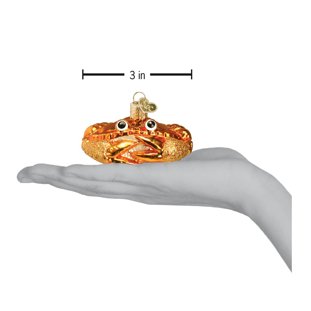 Crab Louie Ornament - Grazingbelles