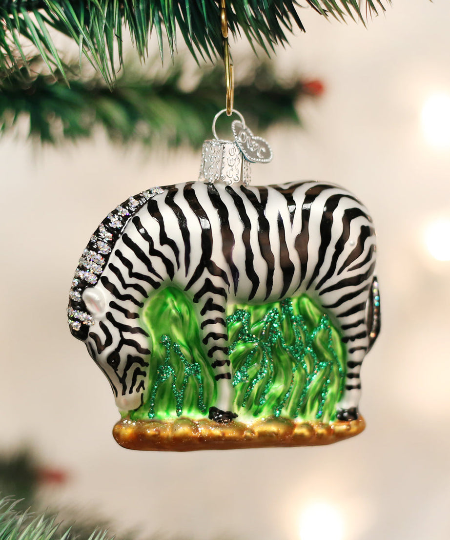 Zebra Ornament