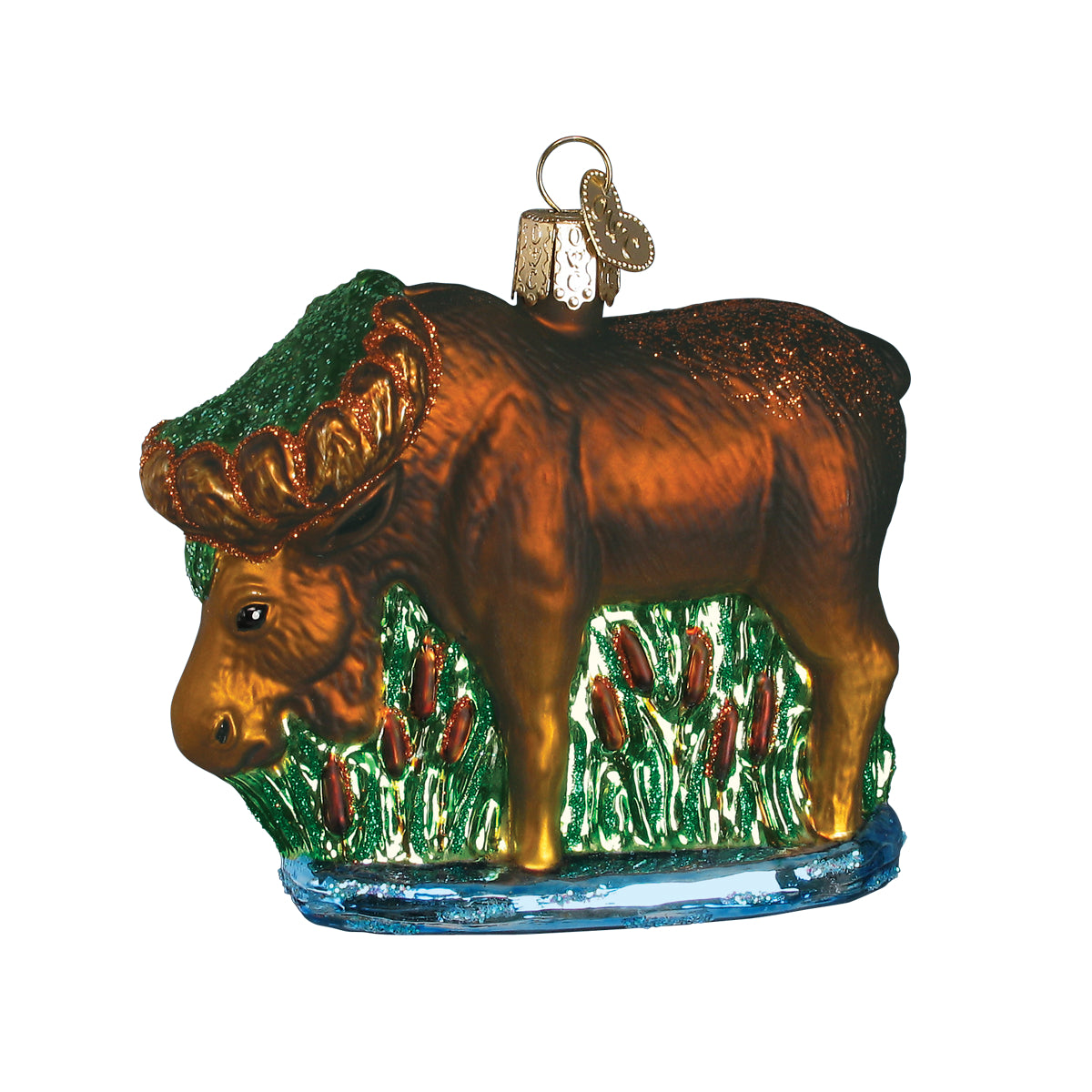 Munching Moose Ornament - Grazingbelles