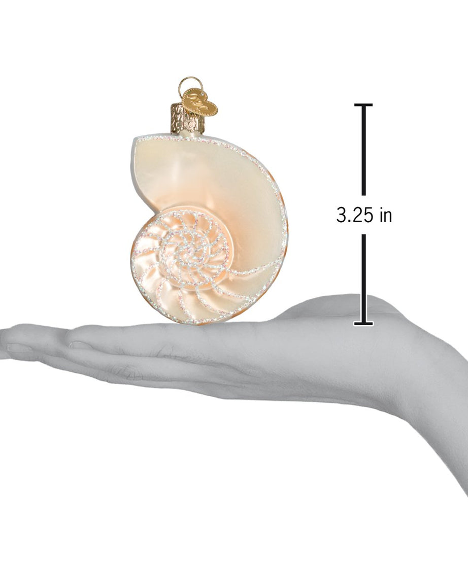 Nautilus Shell Ornament - Grazingbelles