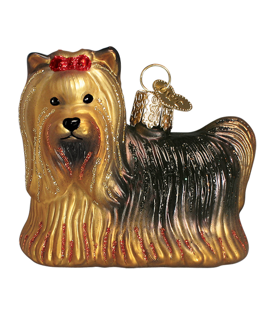 Yorkie Ornament