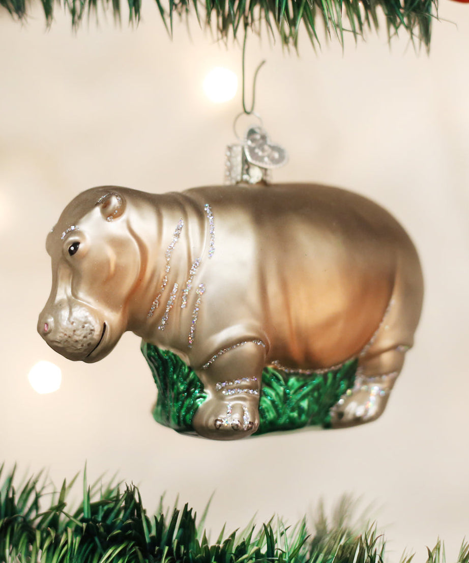 Hippopotamus Ornament - Grazingbelles
