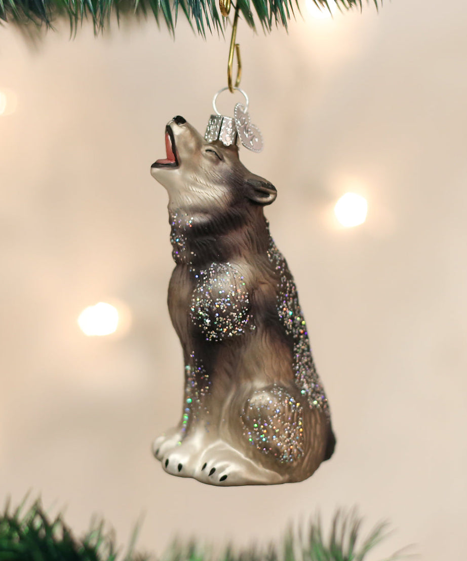 Howling Wolf Ornament - Grazingbelles