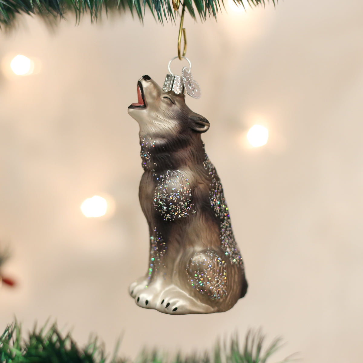 Howling Wolf Ornament - Grazingbelles