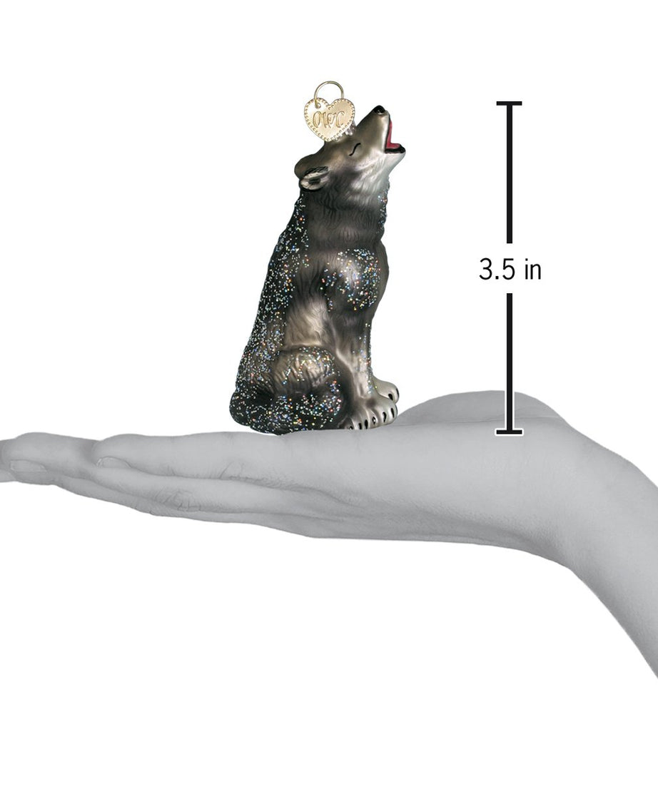 Howling Wolf Ornament - Grazingbelles