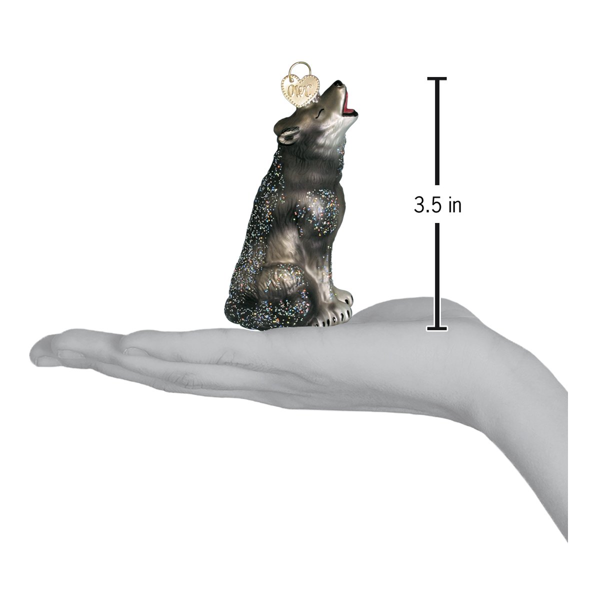 Howling Wolf Ornament - Grazingbelles
