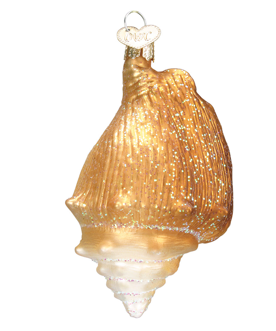 Golden Seashell Ornament - Grazingbelles