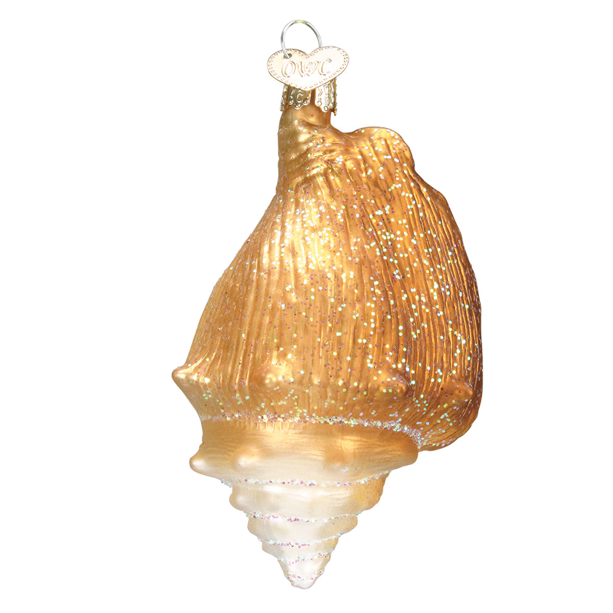 Golden Seashell Ornament - Grazingbelles