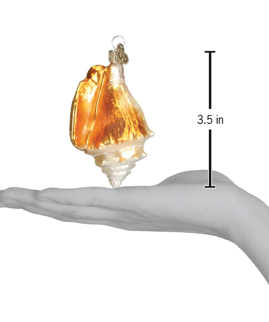 Golden Seashell Ornament - Grazingbelles