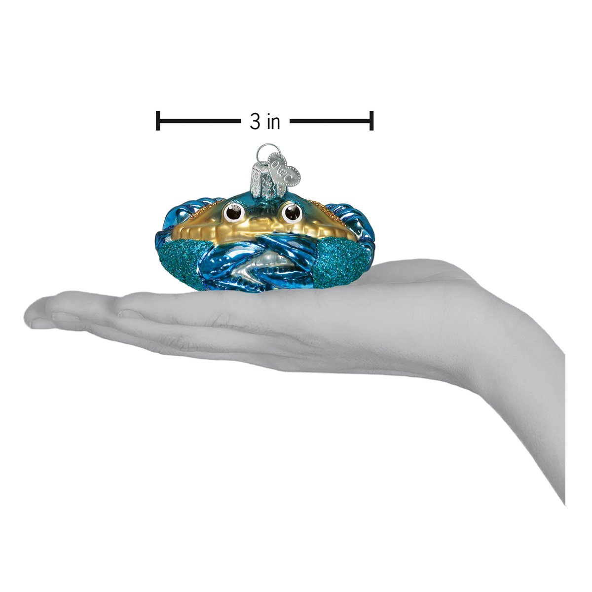 Blue Crab Ornament - Grazingbelles