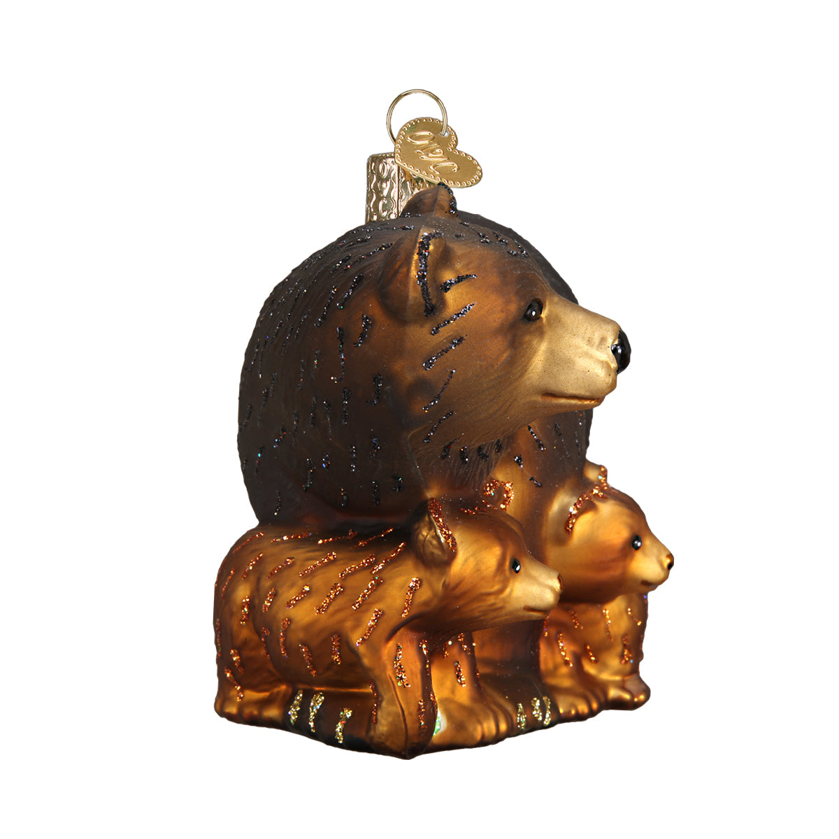 Bear With Cubs Ornament - Grazingbelles