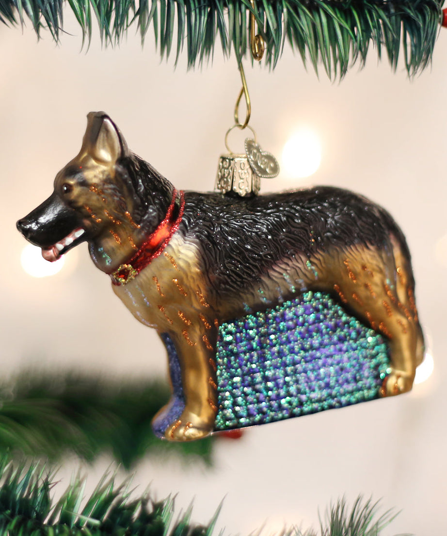 German Shepherd Ornament