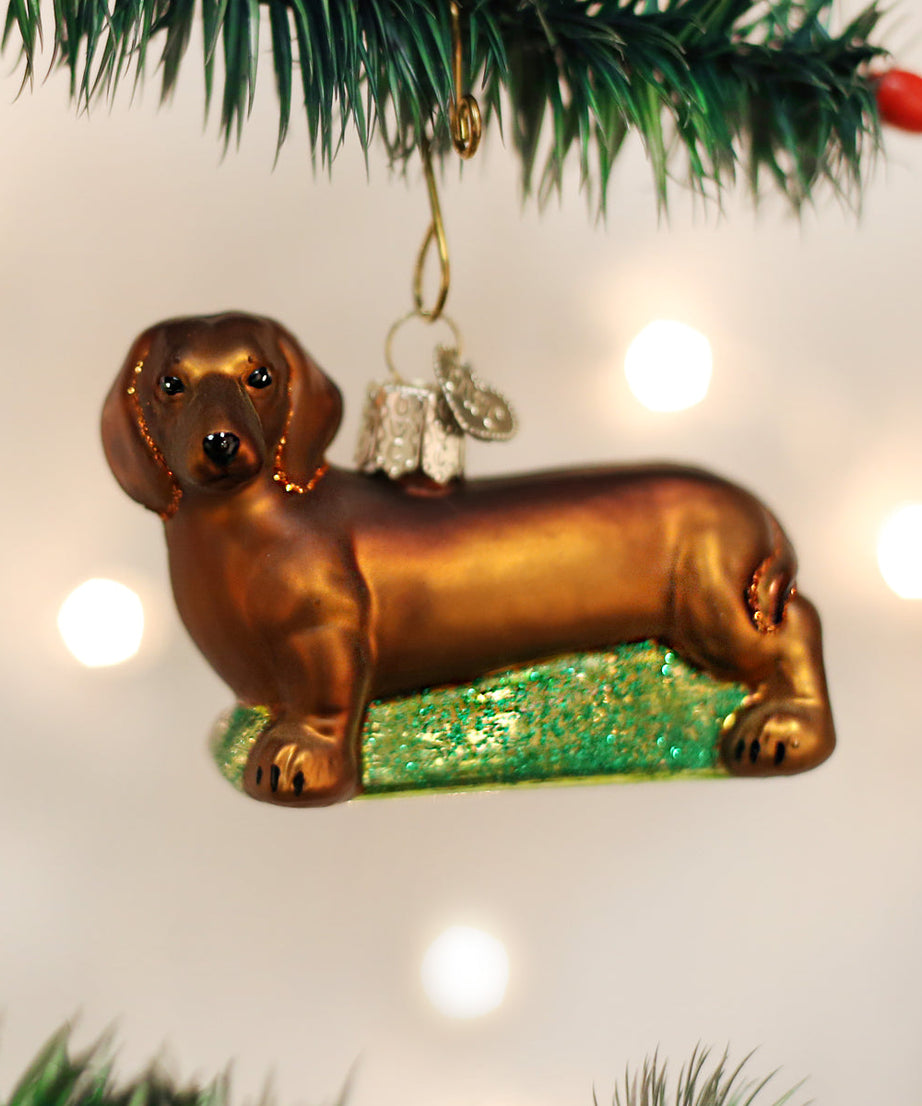 Dachshund Christmas Ornament