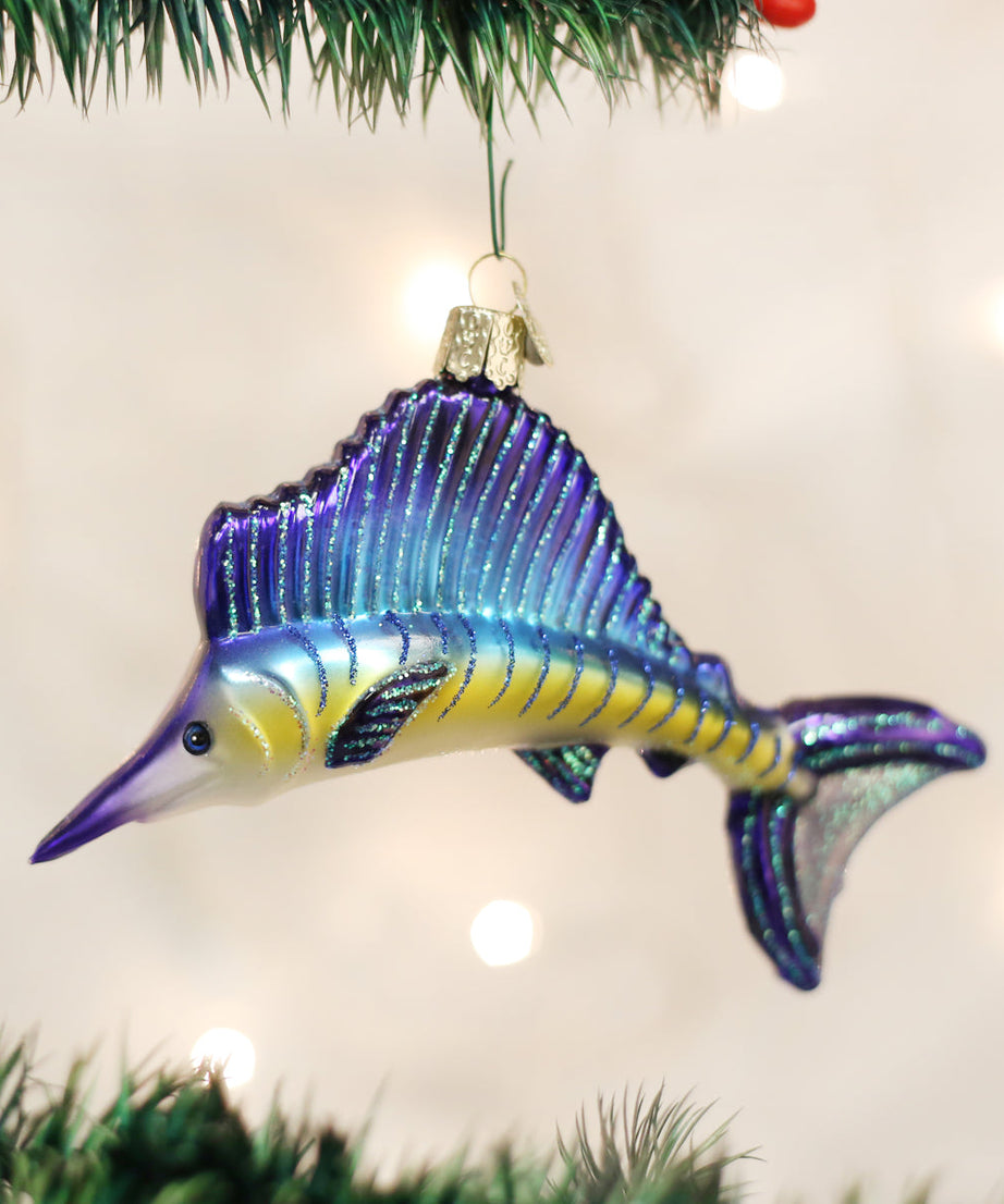 Sailfish Ornament - Grazingbelles