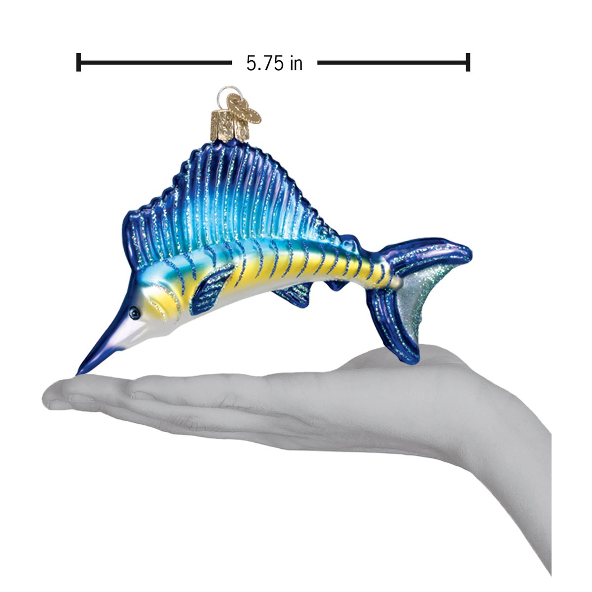 Sailfish Ornament - Grazingbelles