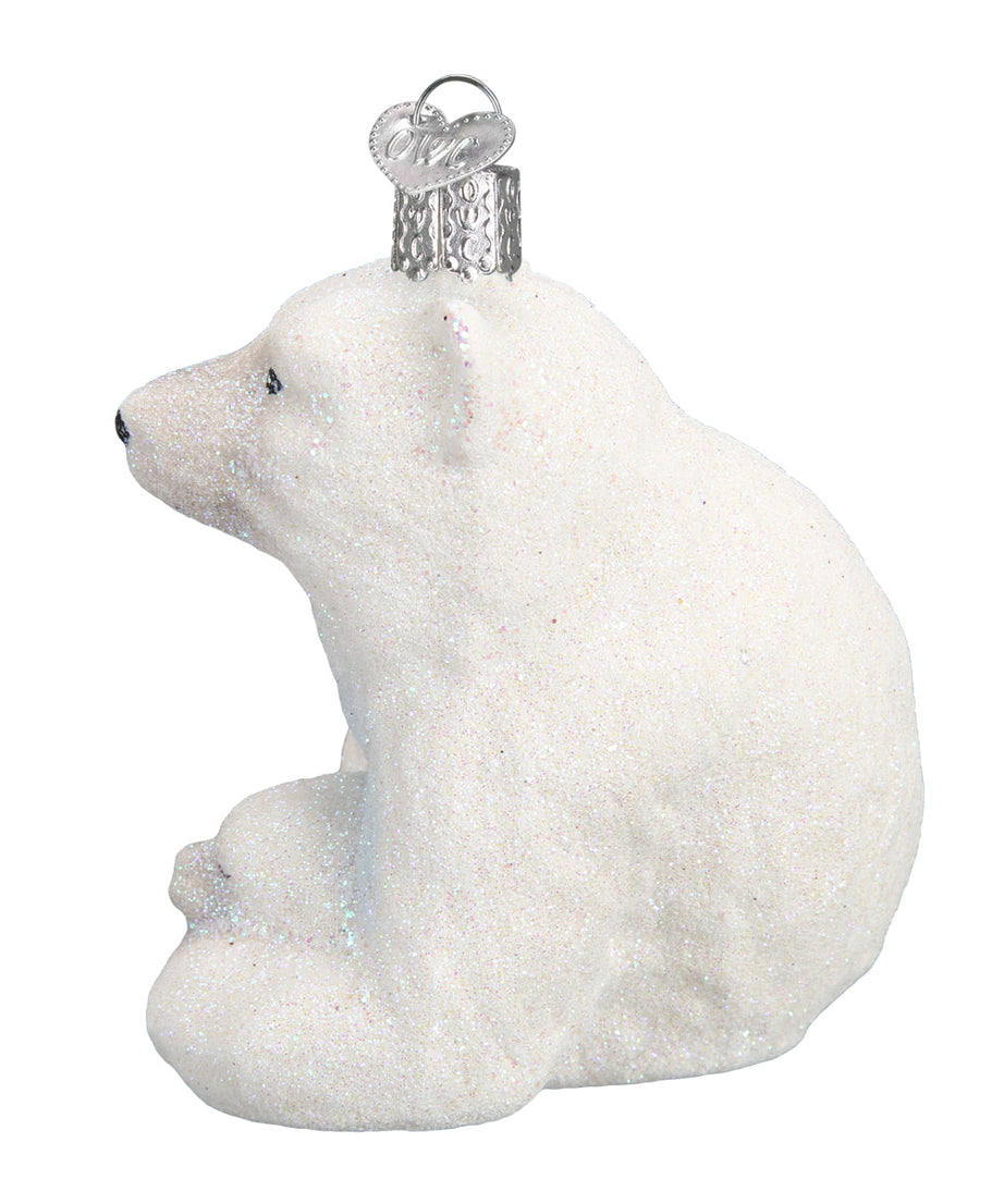 Polar Bear With Cub - Grazingbelles