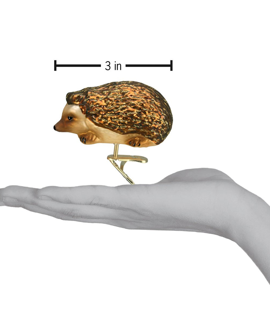 Clip-on Hedge Hog Ornament