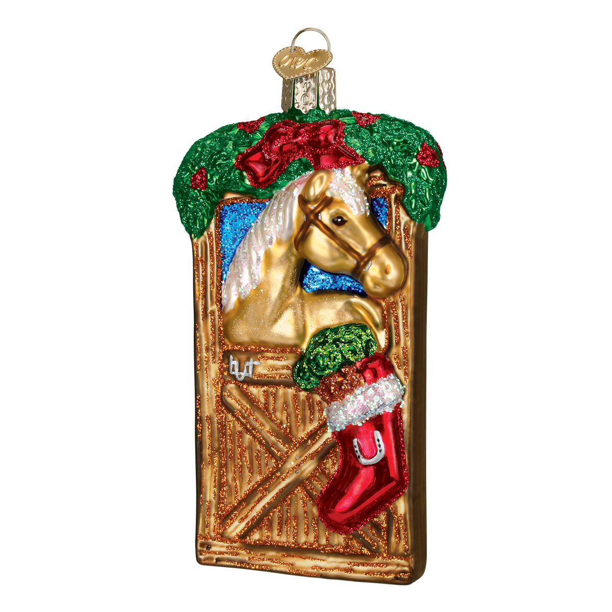Horse In Stall Ornament - Grazingbelles