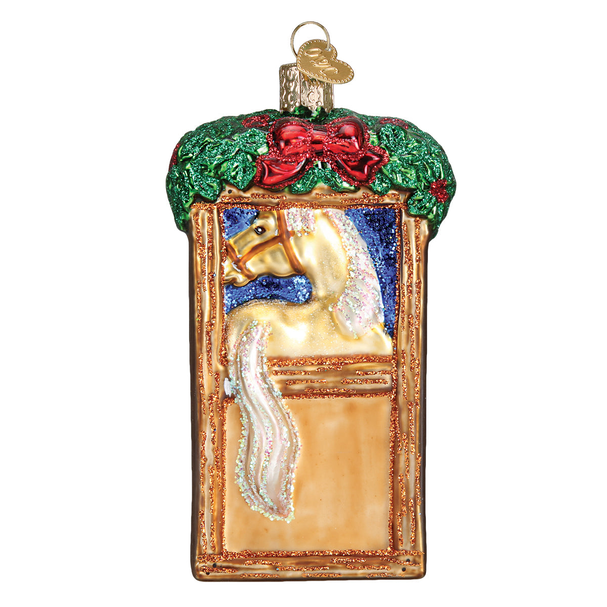 Horse In Stall Ornament - Grazingbelles